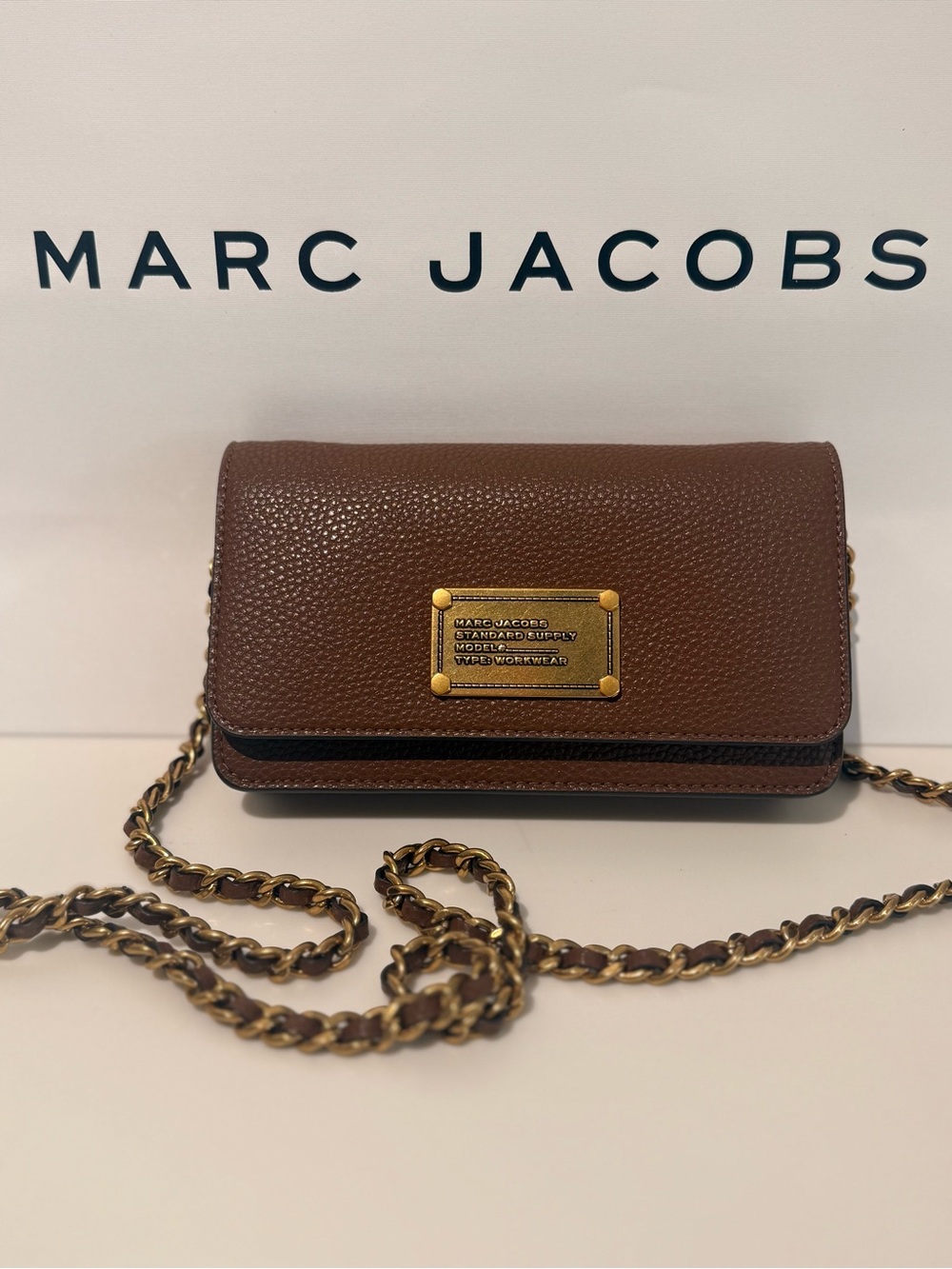 NWT Marc Jacobs Plaza Mini Bag - Cognac